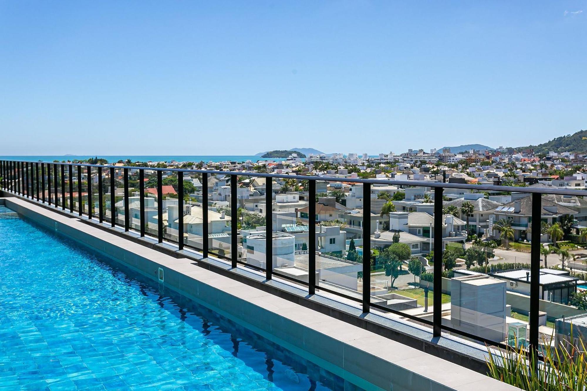 Wi-Fi 300Mb | Rooftop Com Piscina Em Jurere #Ja15 Florianópolis المظهر الخارجي الصورة